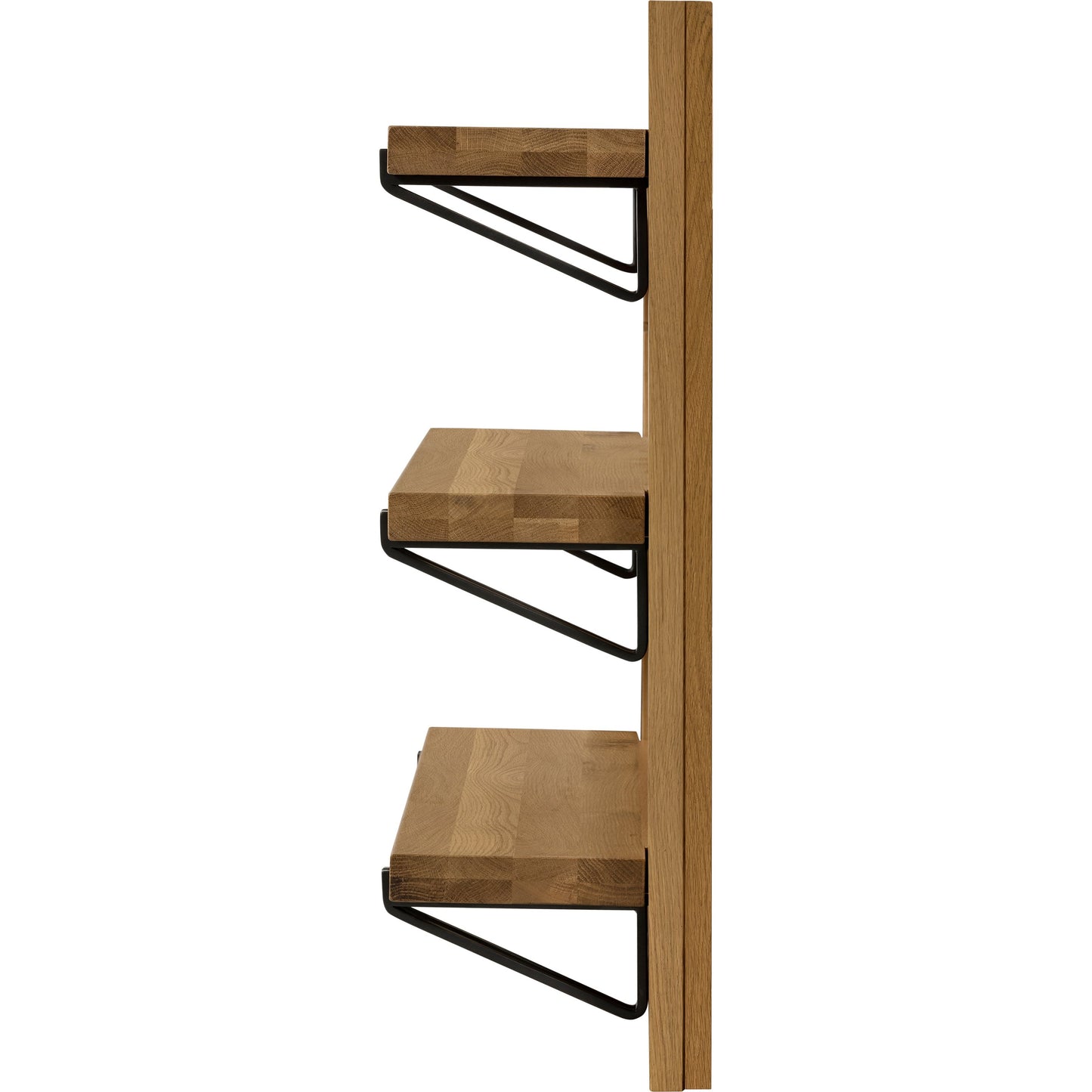 004 SI-1716393 | Additional Silo | Pivott Shelf by Four Hands in dark iron, natural oak. Made from iron, oak veneer, solid oak in a rustic style.