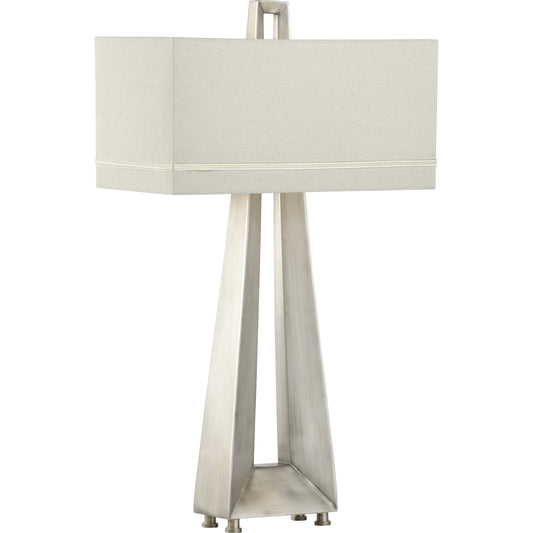 001 SR-386414 | Primary Silo | Skyway Lamp by Wildwood in antique silver. Made from composite in a modern style.