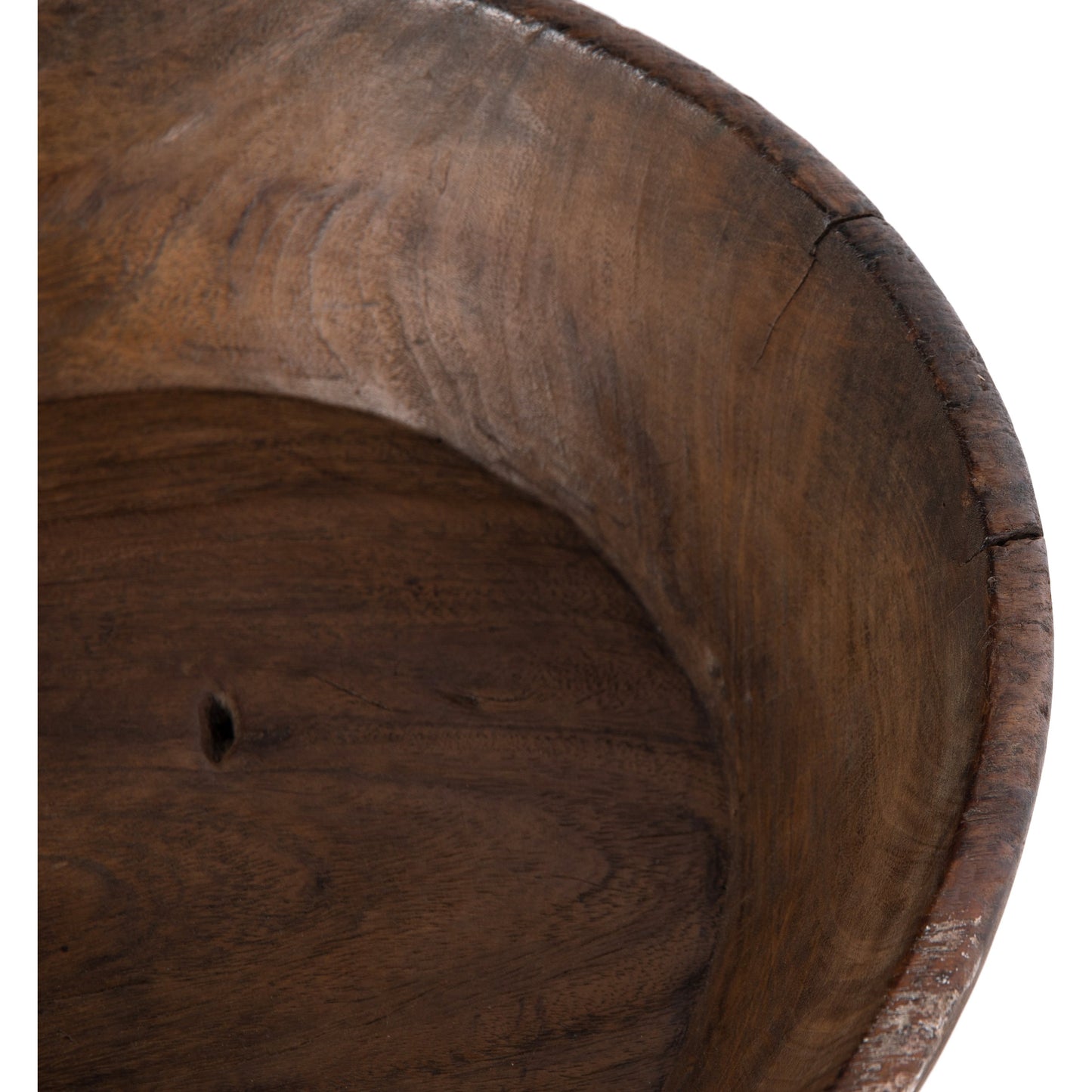 004 SI-1715340 | Additional Silo | Found Wooden Bowl by Four Hands in reclaimed natural. Made from solid mixed reclaimed wood in a eclectic & global style.