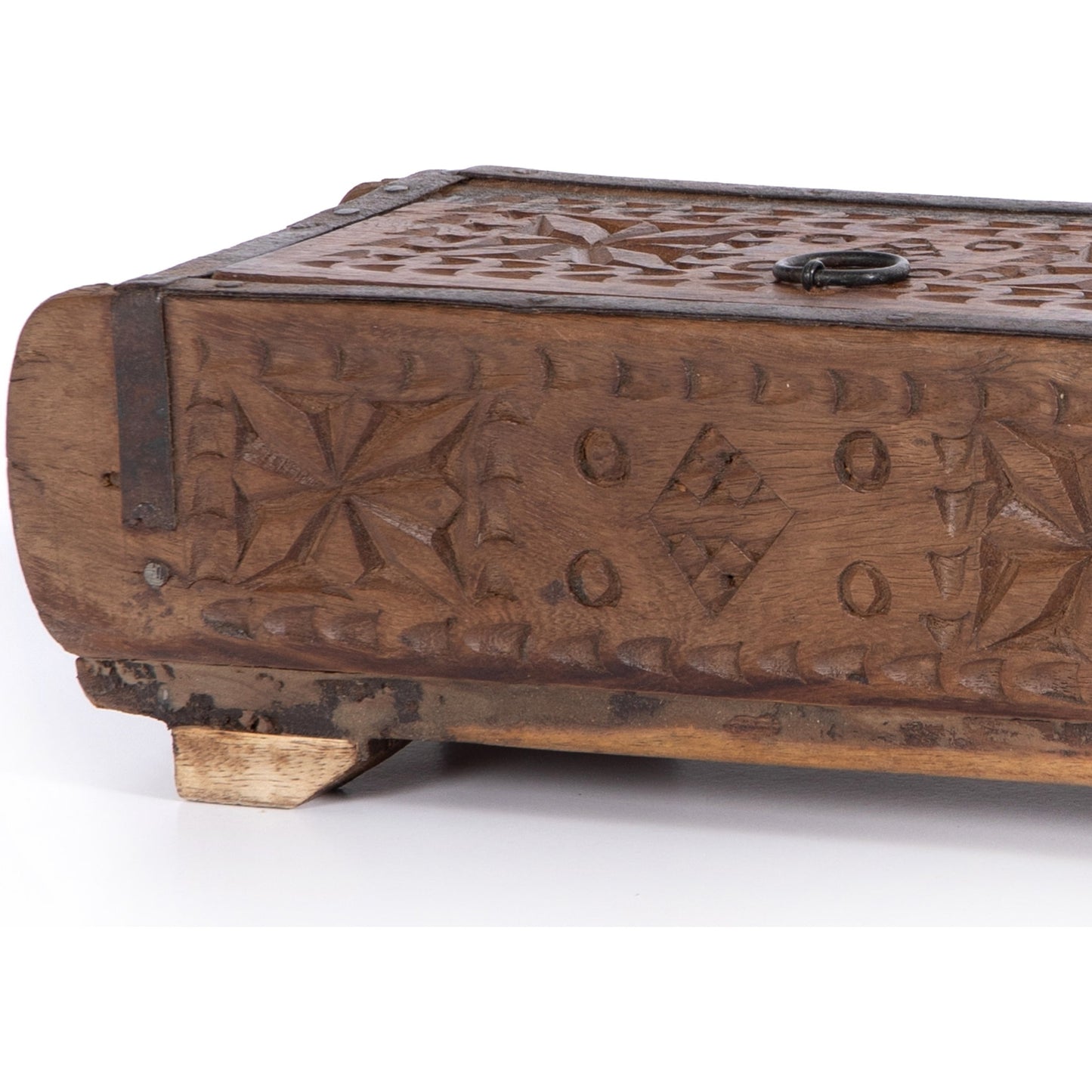 002 SI-1715339 | Additional Silo | Found Carved Box by Four Hands in reclaimed natural. Made from solid mixed reclaimed wood in a eclectic & global style.
