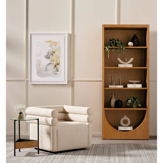 Evie Swivel Chair by Four Hands. Made from unique in a modern style.
