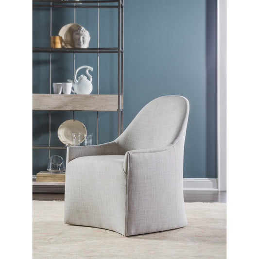 Lily Upholstered Side Chair by Artistica Home in misty gray. Made from unique in a transitional style.