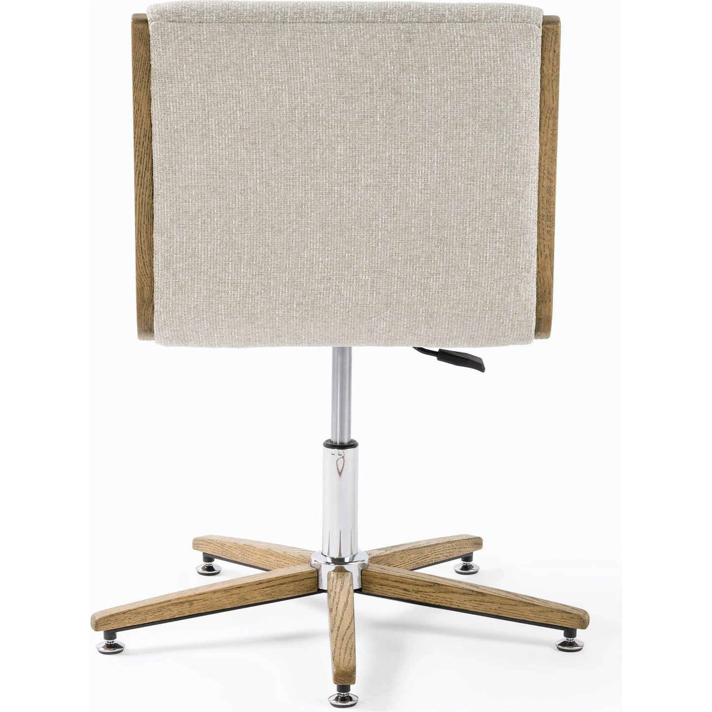 007 SI-1797945 | Additional Silo | Carla Desk Chair by Four Hands. Made from 100% polyester, solid oak in a modern style.