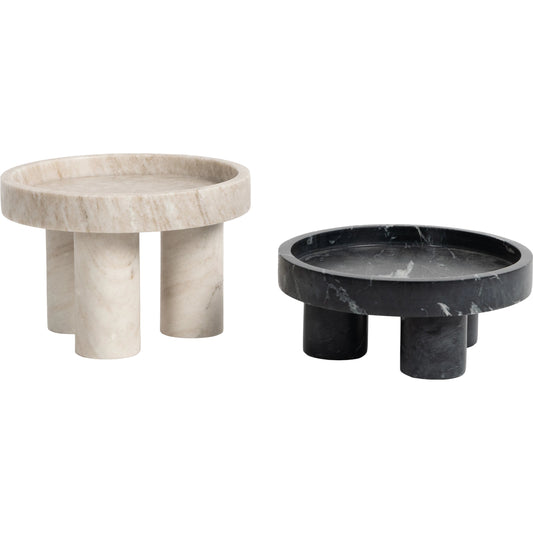 Kanto Bowls (Set of 2) by Four Hands in polished black, antique white. Made from solid marble in a eclectic & global style.