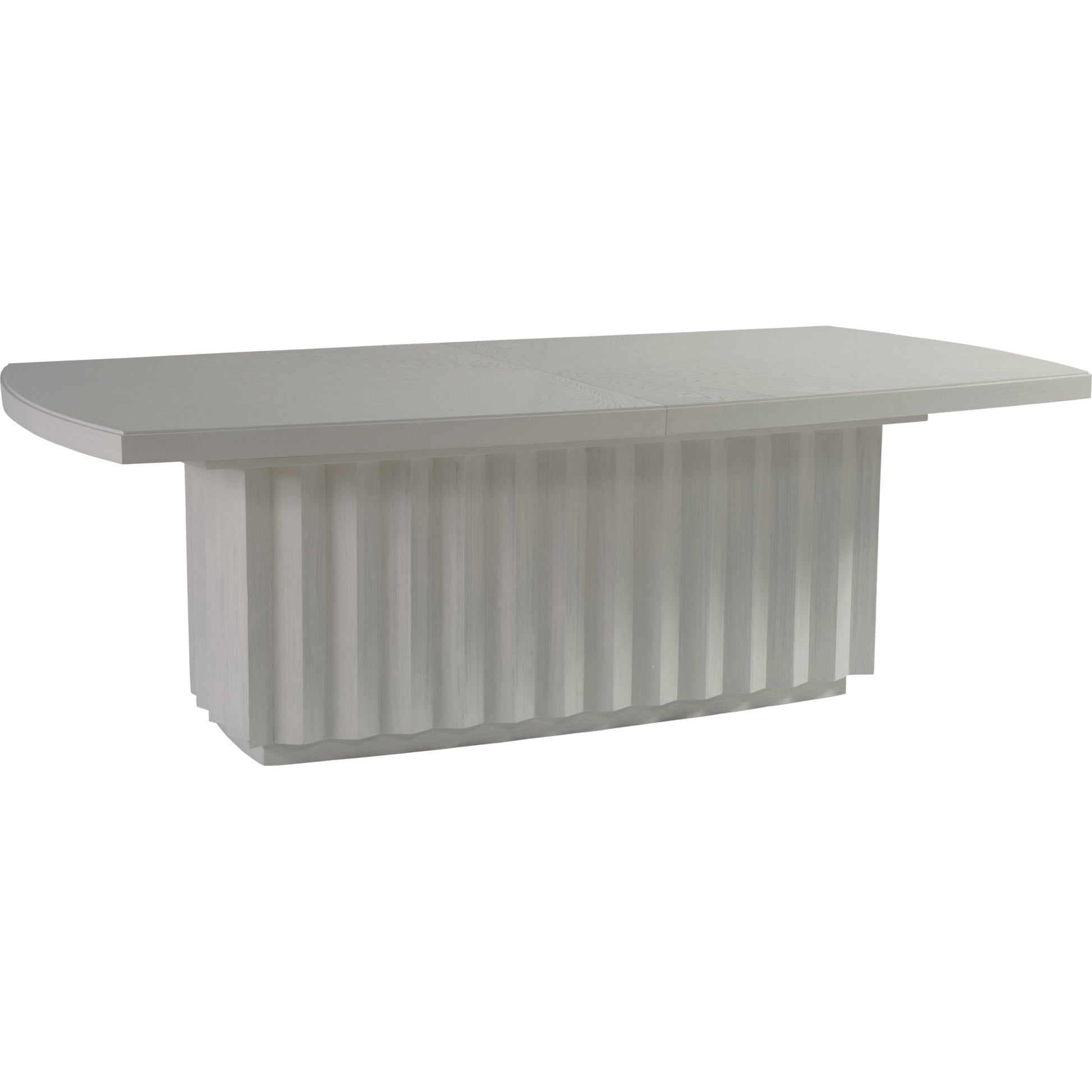 Sarto Dining Table by Artistica Home in cerused white grey. Made from unique in a transitional style.