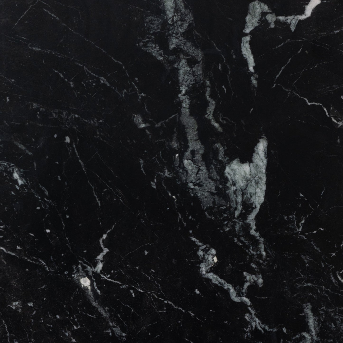 005 SI-1902694 | Additional Silo | Terrell End Table by Four Hands in raw black, black marble. Made from solid marble, aluminum in a modern style.