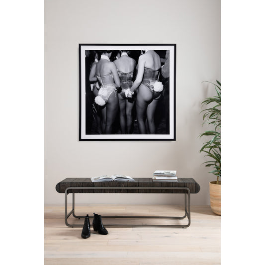 Playboy Club Party in Ny by Getty Images by Four Hands in black 1.5 maple. Made from black maple, photo paper in a modern style.