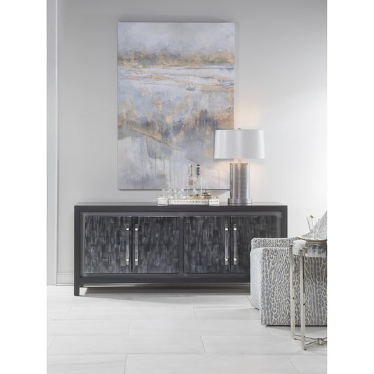 Elation Media Console by Artistica Home. Made from unique in a transitional style.