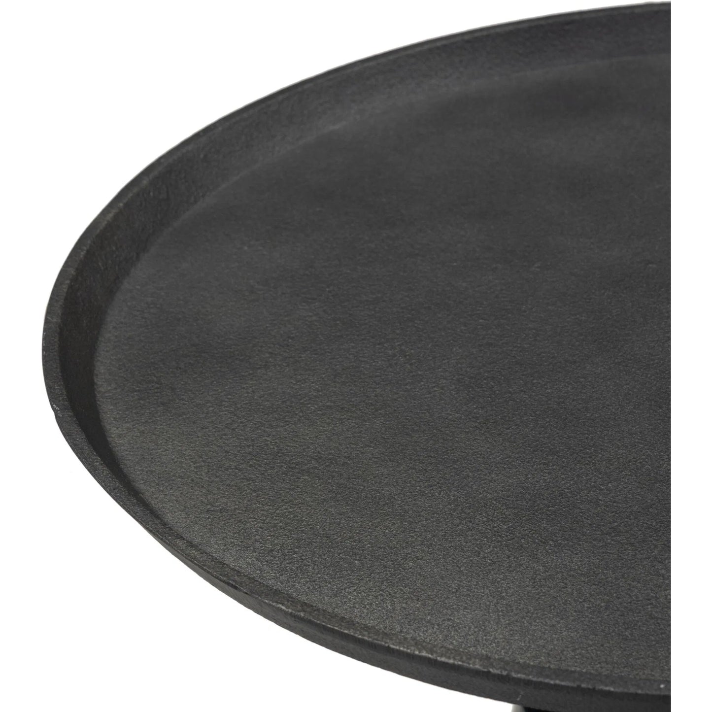 025 SI-2377040 | Closeup | Cronos End Table by Four Hands. Made from aluminum, solid marble in a modern style.