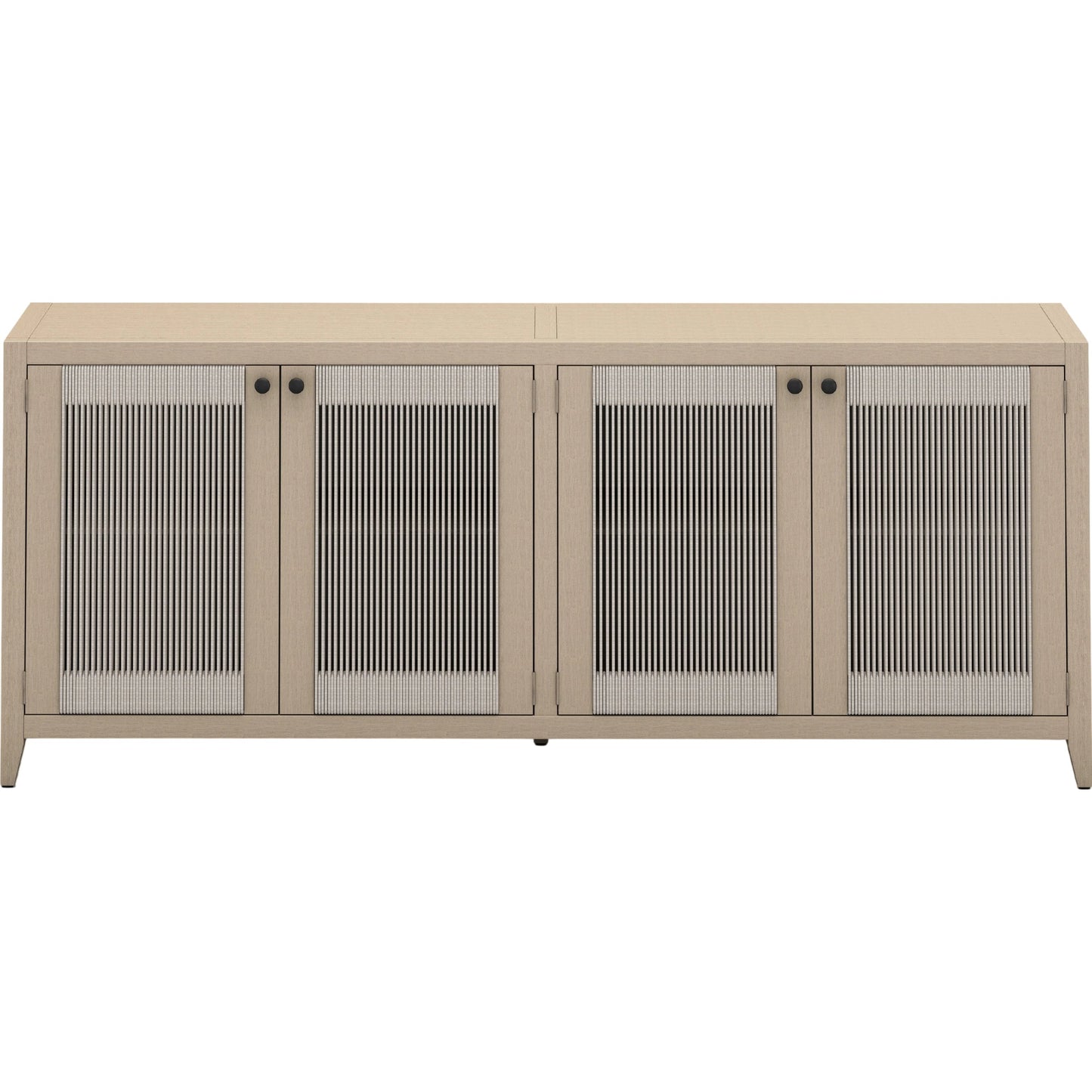 003 SI-1800047 | Primary Silo | Sherwood Outdoor Sideboard by Four Hands. Made from solid fsc®-certified teak, 100% polypropylene in a coastal style.