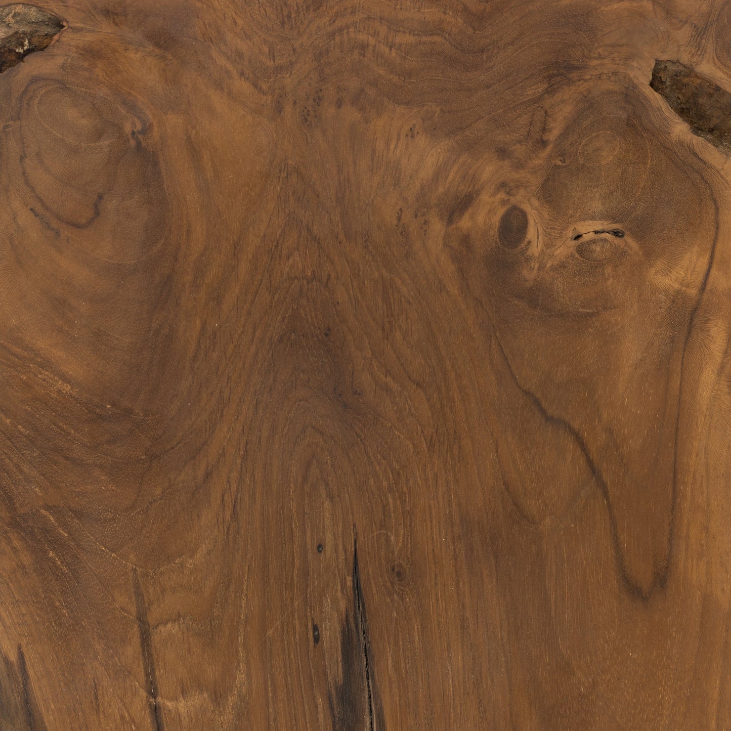 006 SI-2001993 | Additional Silo | Teak Square Stool by Four Hands in rustic teak. Made from solid teak in a rustic style.