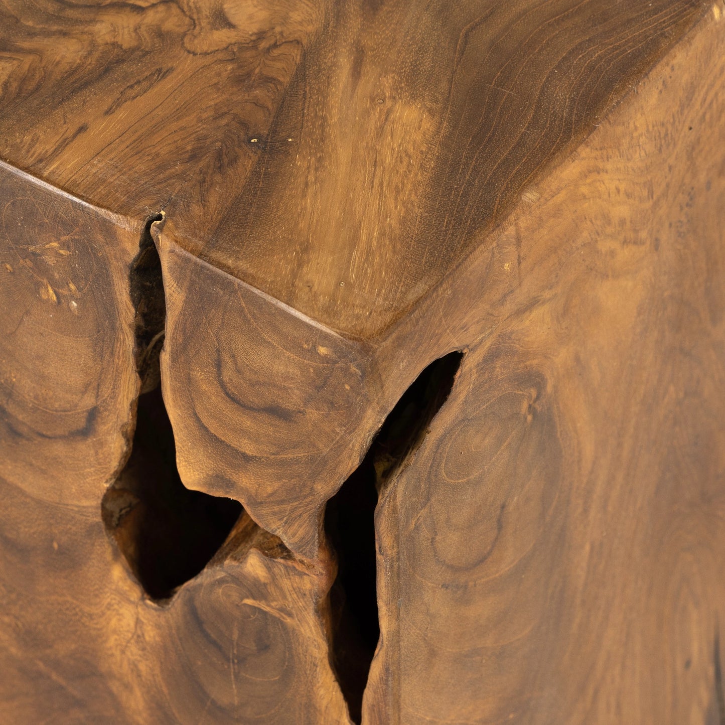 008 SI-2001993 | Additional Silo | Teak Square Stool by Four Hands in rustic teak. Made from solid teak in a rustic style.