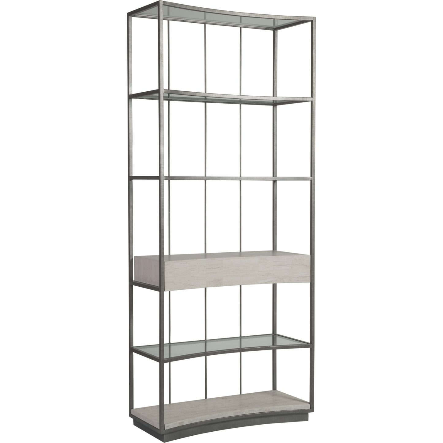 001 SI-1823394 | Primary Silo | Cachet Etagere by Artistica Home in silver leaf. Made from unique in a transitional style.