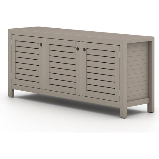 Sonoma Outdoor Sideboard by Four Hands. Made from solid fsc®-certified teak in a modern style.