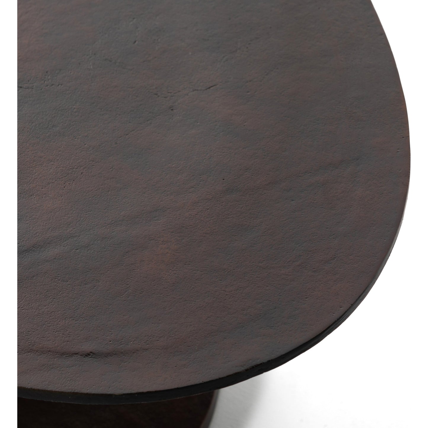 006 SI-1799191 | Additional Silo | Simone Oval Coffee Table by Four Hands. Made from aluminum in a modern style.