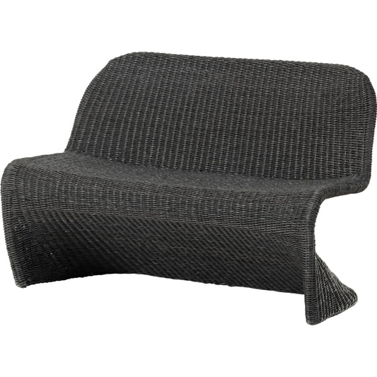 Portia Outdoor Dining Bench by Four Hands. Made from 100% polyethylene, iron in a coastal style.