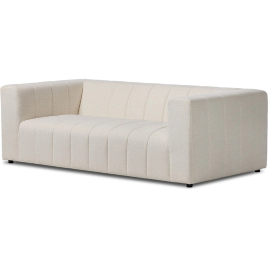 009 SI-2628108 | Primary Silo | Langham Sofa-89" by Four Hands in crypton nomad snow. Made from 92% polyester, 8% flax, linen in a unique style.