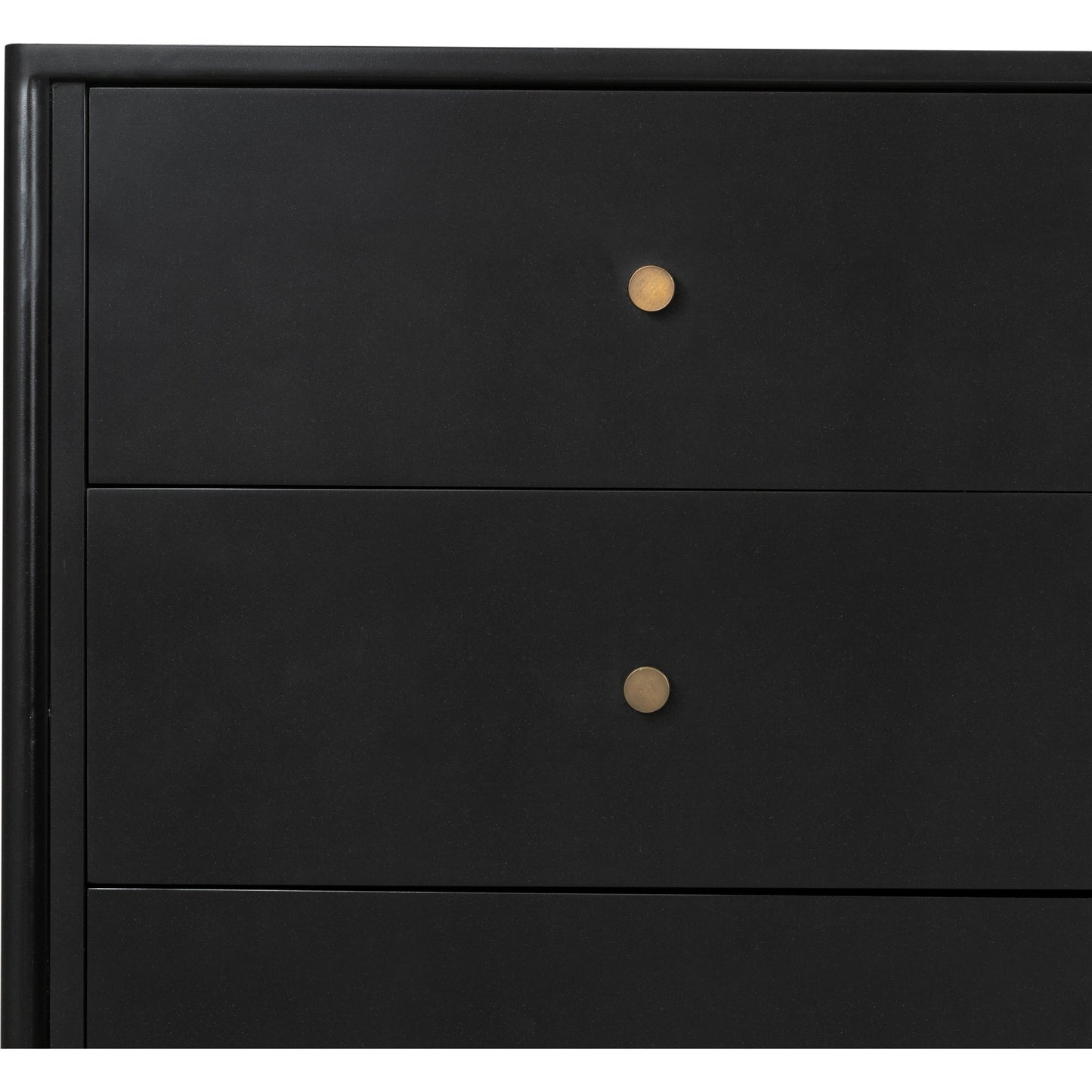 013 SI-1798787 | Additional Silo | Soto 8 Drawer Dresser by Four Hands in black, weathered bronze and black. Made from iron in a modern style.