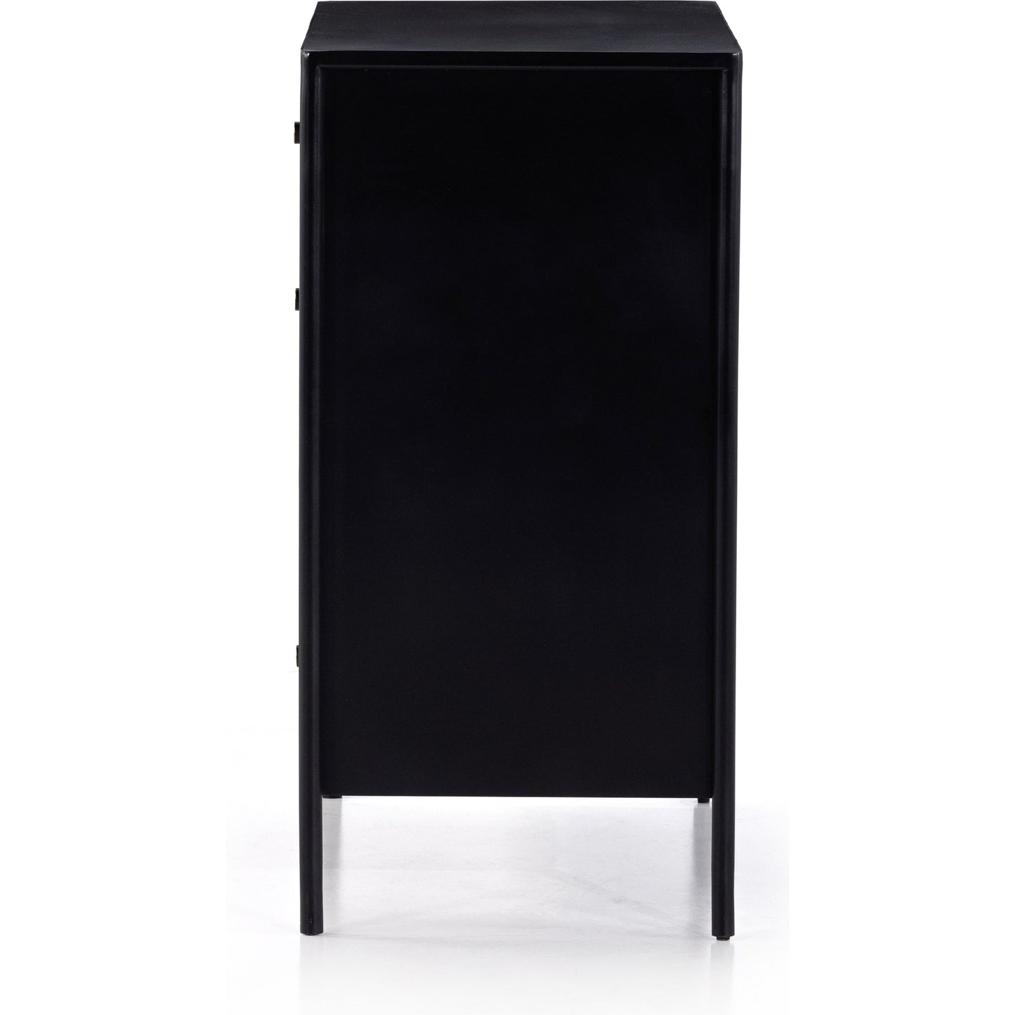 004 SI-1799206 | Additional Silo | Soto 5 Drawer Dresser by Four Hands in black, weathered bronze and black. Made from iron in a modern style.