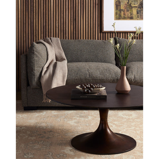 Simone Round Coffee Table by Four Hands. Made from unique in a modern style.