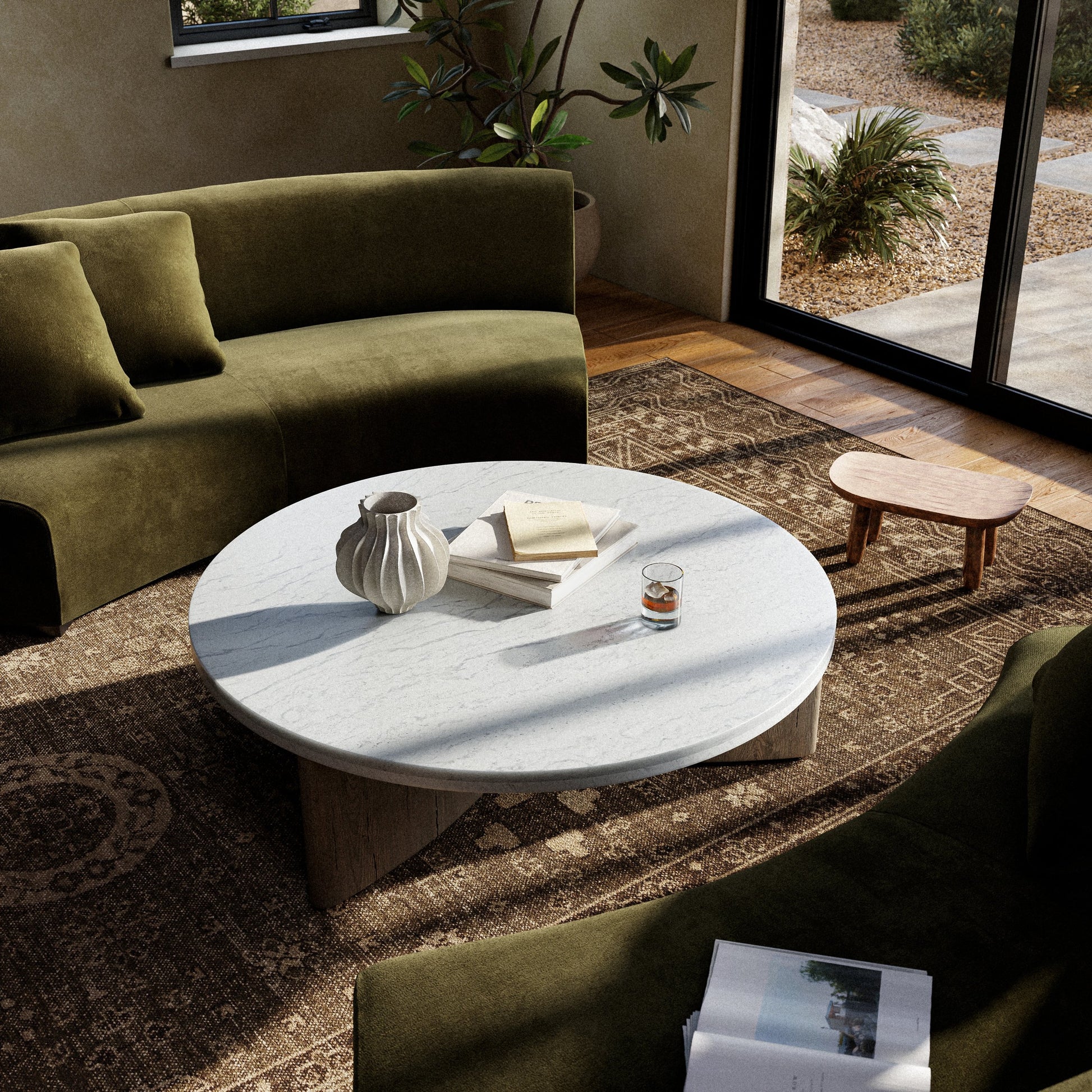 Toli Coffee Table by Four Hands. Made from unique in a modern style.
