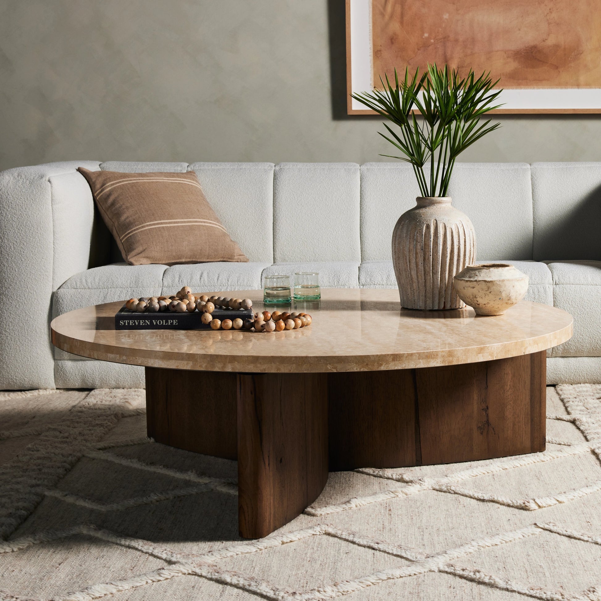 Toli Coffee Table by Four Hands. Made from unique in a modern style.
