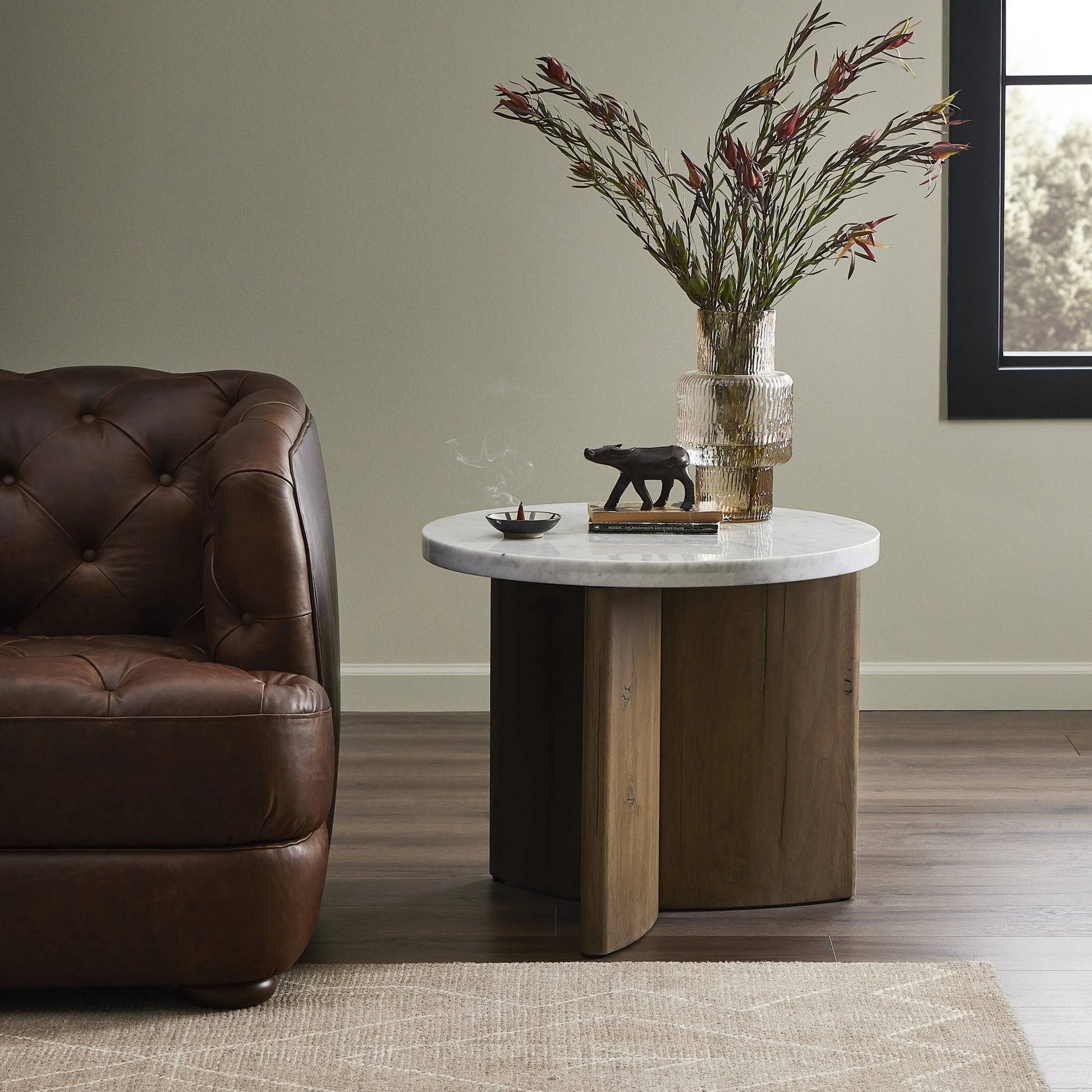 Toli End Table by Four Hands. Made from unique in a modern style.