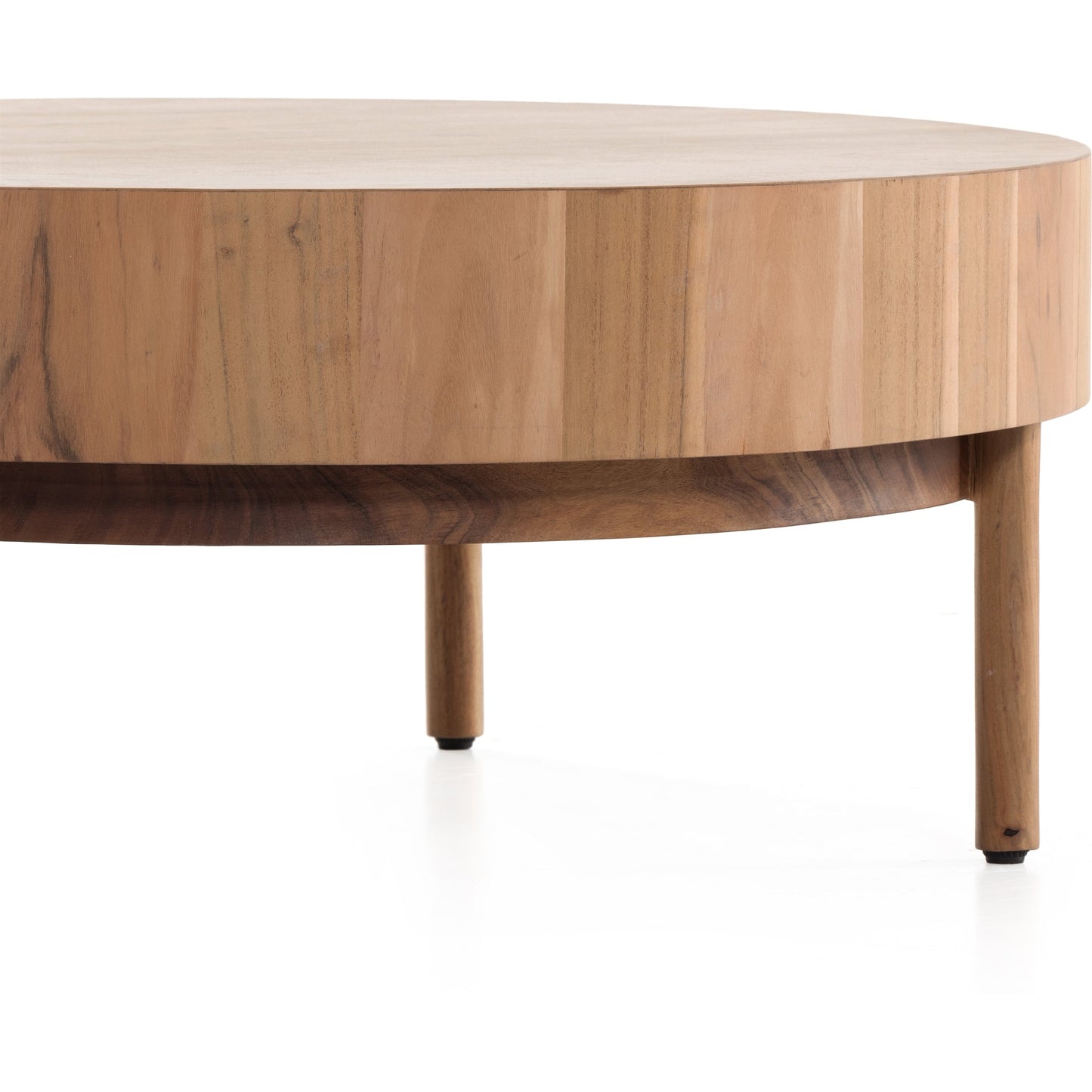 002 SI-1901744 | Additional Silo | Atmore Coffee Table by Four Hands in natural acacia. Made from solid acacia, thin acacia veneer in a modern style.