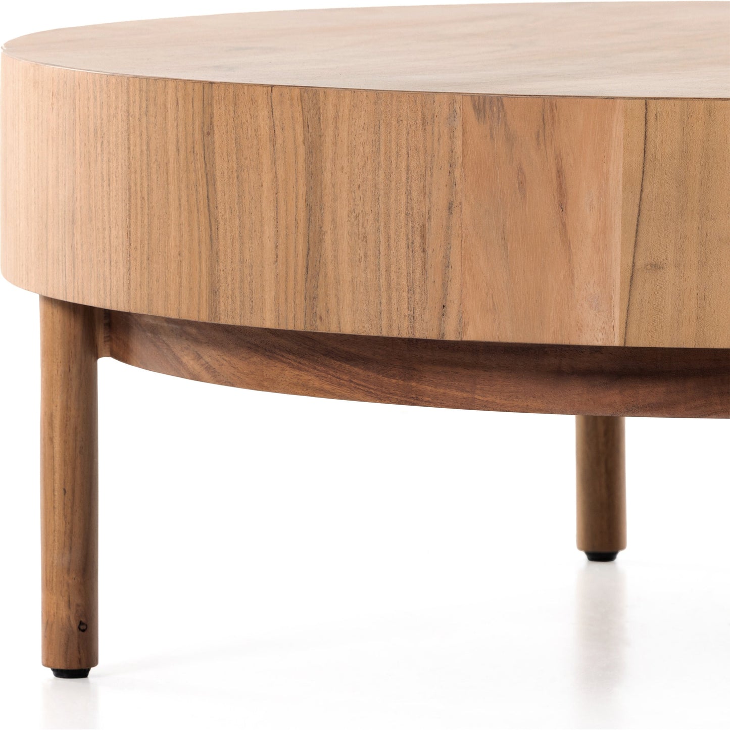 007 SI-1901744 | Additional Silo | Atmore Coffee Table by Four Hands in natural acacia. Made from solid acacia, thin acacia veneer in a modern style.