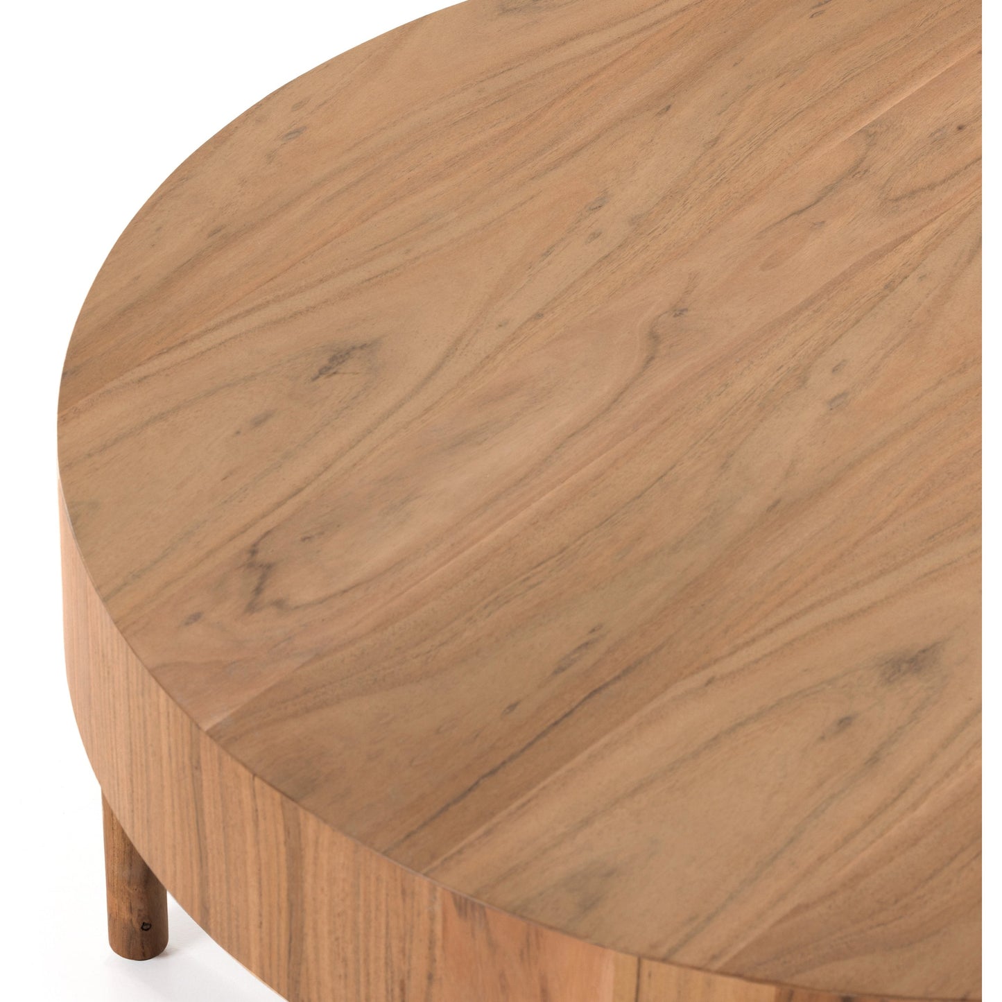 009 SI-1901744 | Additional Silo | Atmore Coffee Table by Four Hands in natural acacia. Made from solid acacia, thin acacia veneer in a modern style.