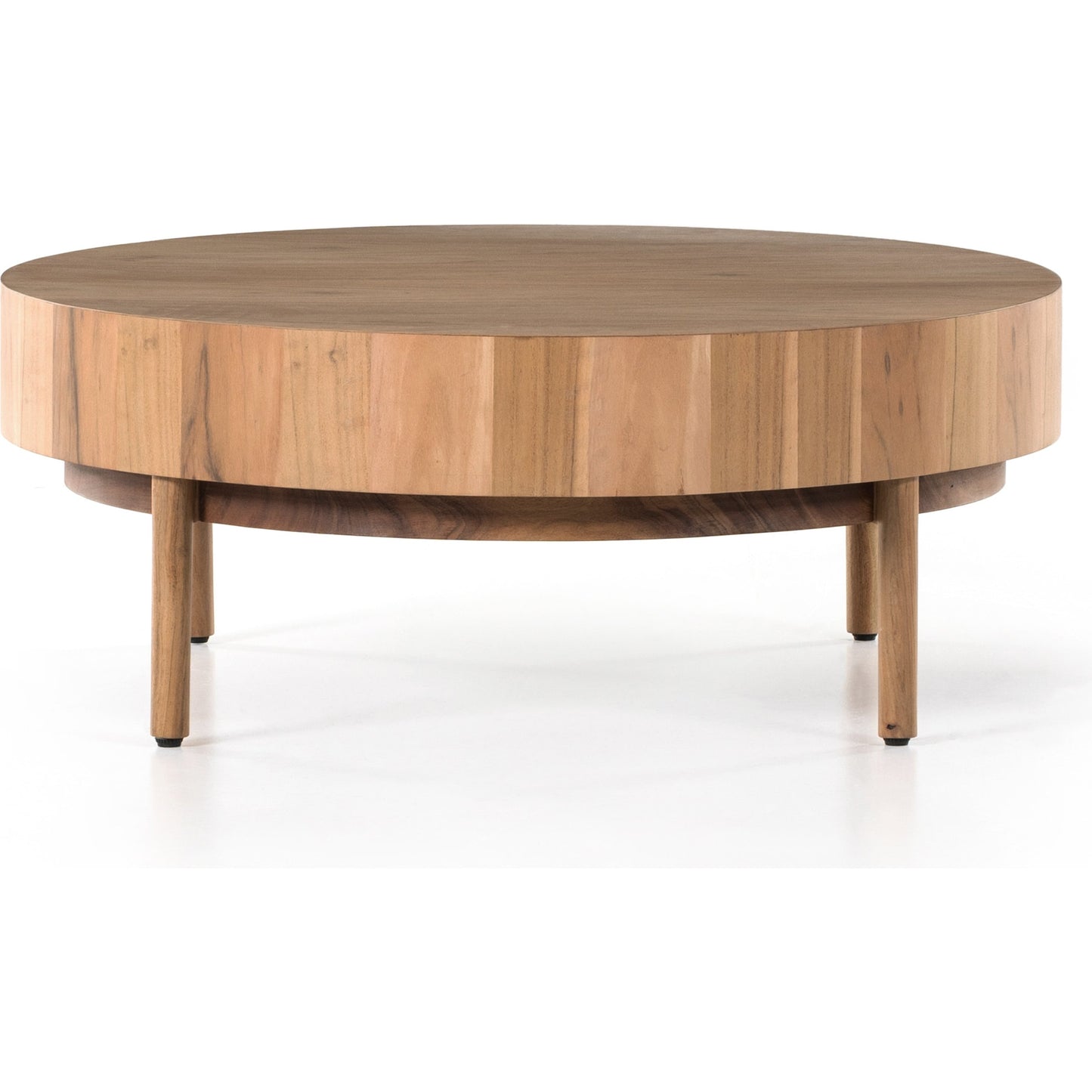 003 SI-1901744 | Additional Silo | Atmore Coffee Table by Four Hands in natural acacia. Made from solid acacia, thin acacia veneer in a modern style.