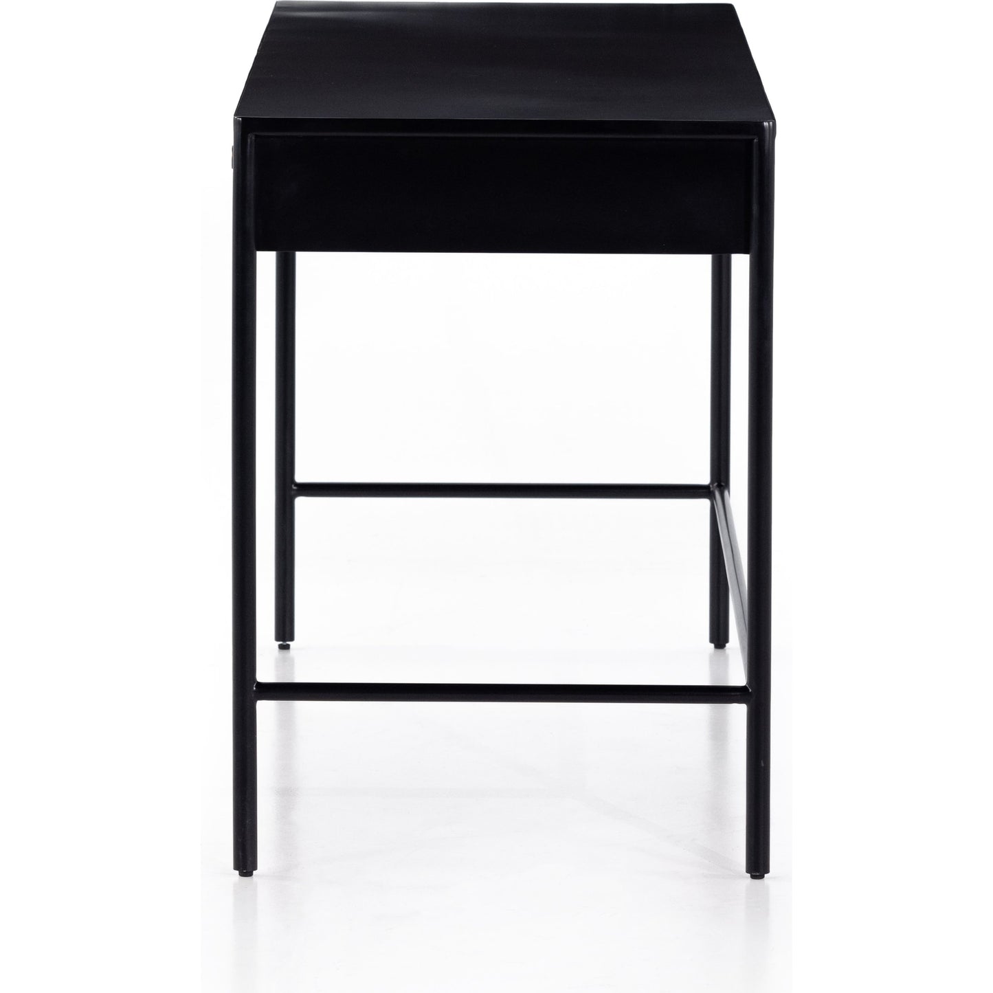 003 SI-1798714 | Additional Silo | Soto Desk by Four Hands in black, weathered bronze and black. Made from iron in a modern style.