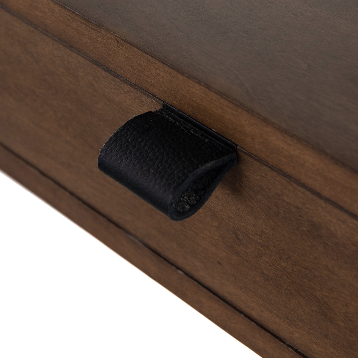 003 SI-1717043 | Additional Silo | Trey Modular Wall Desk with Bookcase by Four Hands. Made from solid poplar, top grain leather, iron in a modern style.