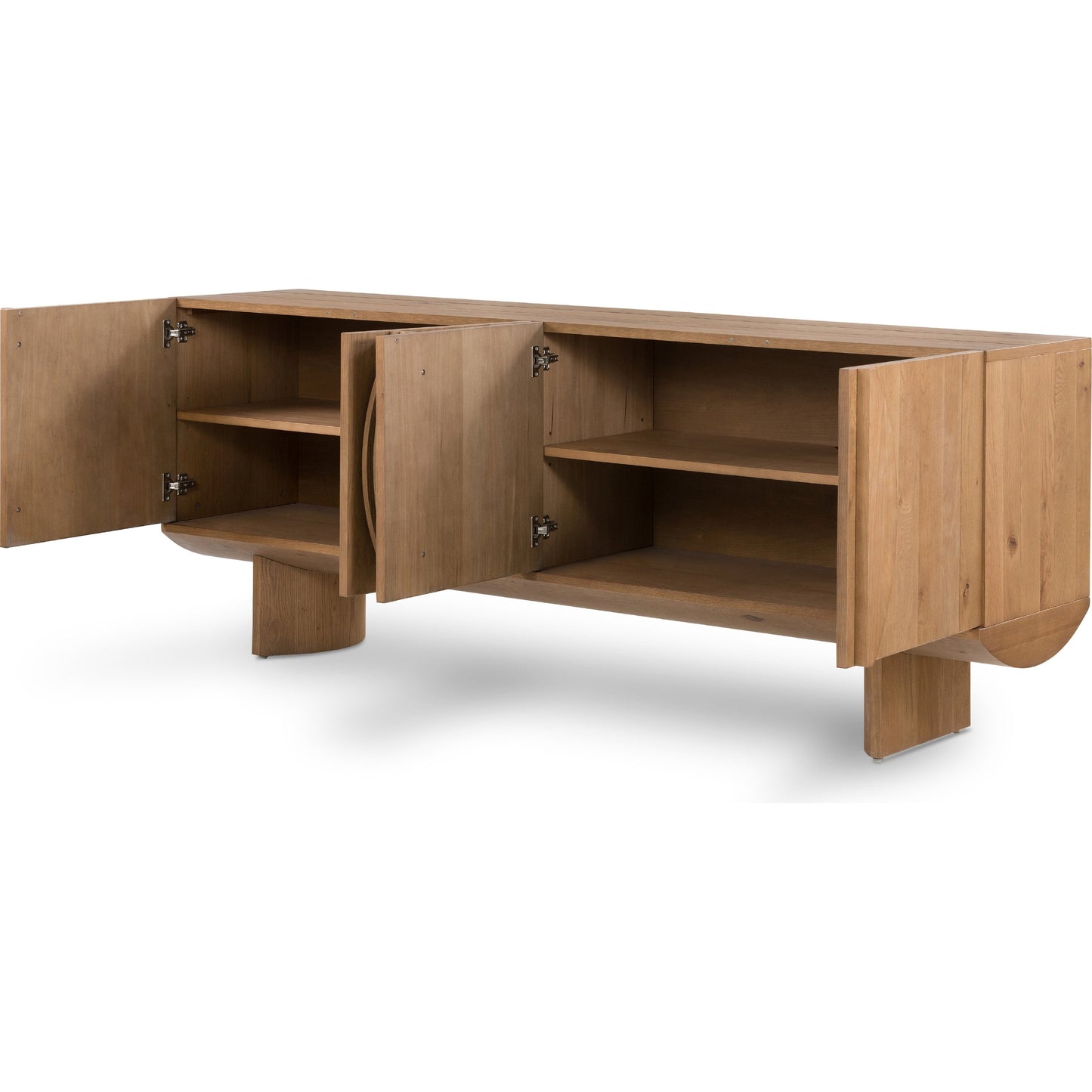 004 SI-1799951 | Additional Silo | Pickford Sideboard by Four Hands in dusted oak veneer, dusted oak thin veneer and dusted oak. Made from oak veneer, thick oak veneer in a modern style.