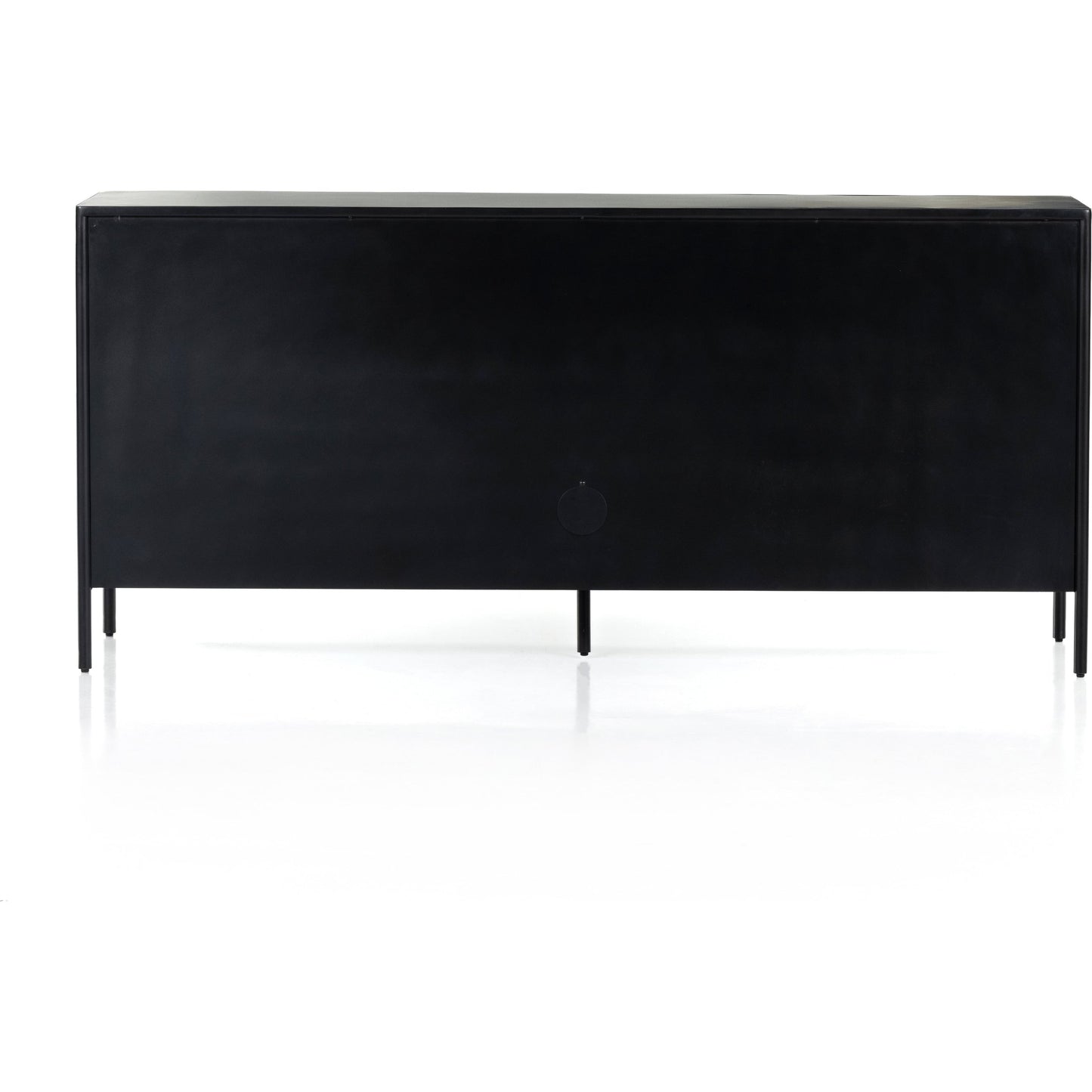 005 SI-1800096 | Additional Silo | Soto Sideboard by Four Hands in black, weathered bronze and black. Made from iron in a modern style.