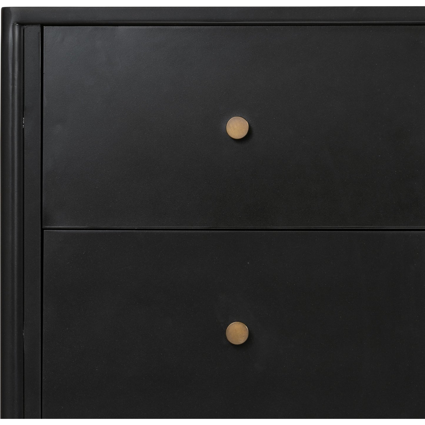 012 SI-1800096 | Additional Silo | Soto Sideboard by Four Hands in black, weathered bronze and black. Made from iron in a modern style.