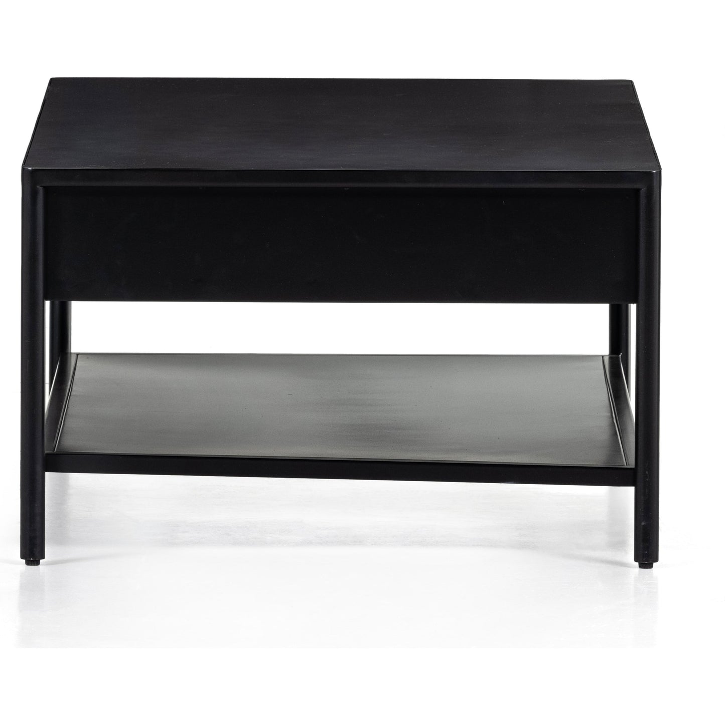 004 SI-1799015 | Additional Silo | Soto Coffee Table by Four Hands in black, weathered bronze and black. Made from iron in a modern style.