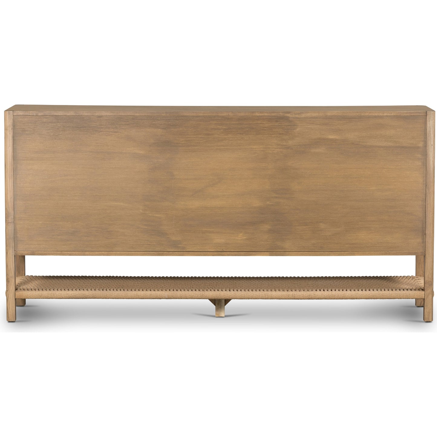 006 SI-1901739 | Additional Silo | Zuma 6 Drawer Dresser by Four Hands in dune ash, gunmetal, natural paper cord and dune ash. Made from solid ash, rush in a transitional style.