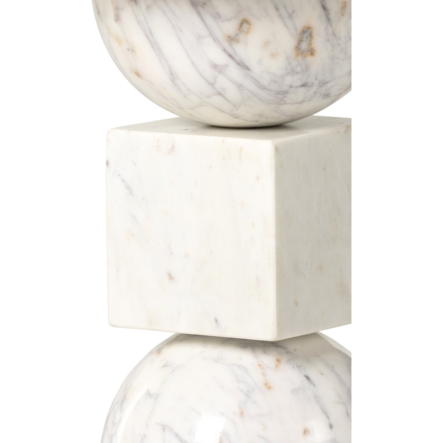016 SI-1902842 | Additional Silo | Neda End Table by Four Hands. Made from solid marble in a modern style.