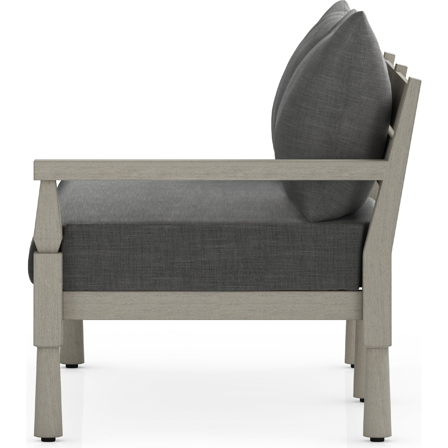007 SI-1901601 | Additional Silo | Waller Outdoor Sofa Piece by Four Hands. Made from 100% olefin, solid fsc® teak in a transitional style.