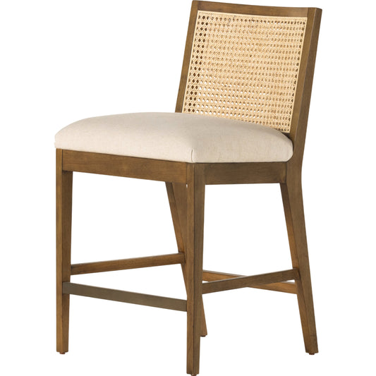 001 SI-1901241 | Primary Silo | Antonia Cane Armless Counter Stool by Four Hands. Made from unique in a coastal style.