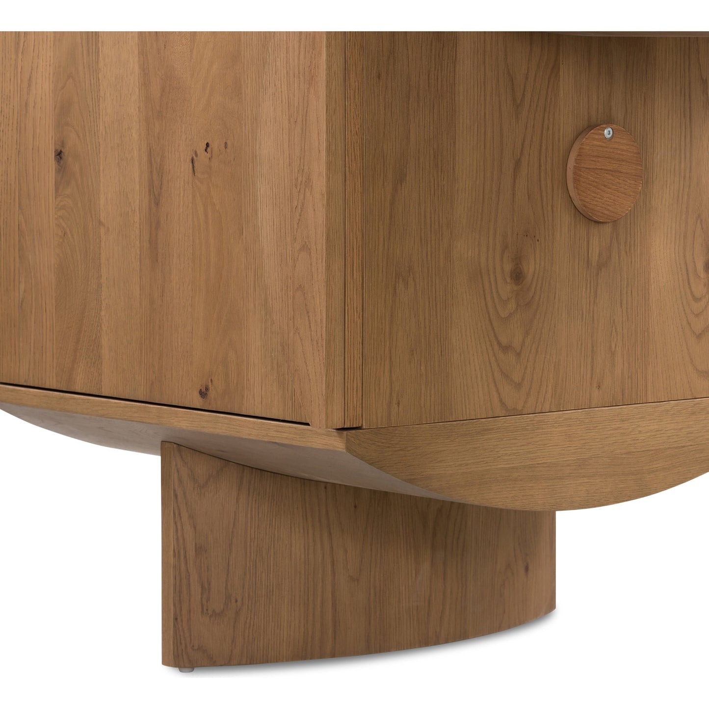 007 SI-1799948 | Additional Silo | Pickford Desk by Four Hands in dusted oak veneer, dusted oak thin veneer and dusted oak. Made from thick oak veneer in a modern style.