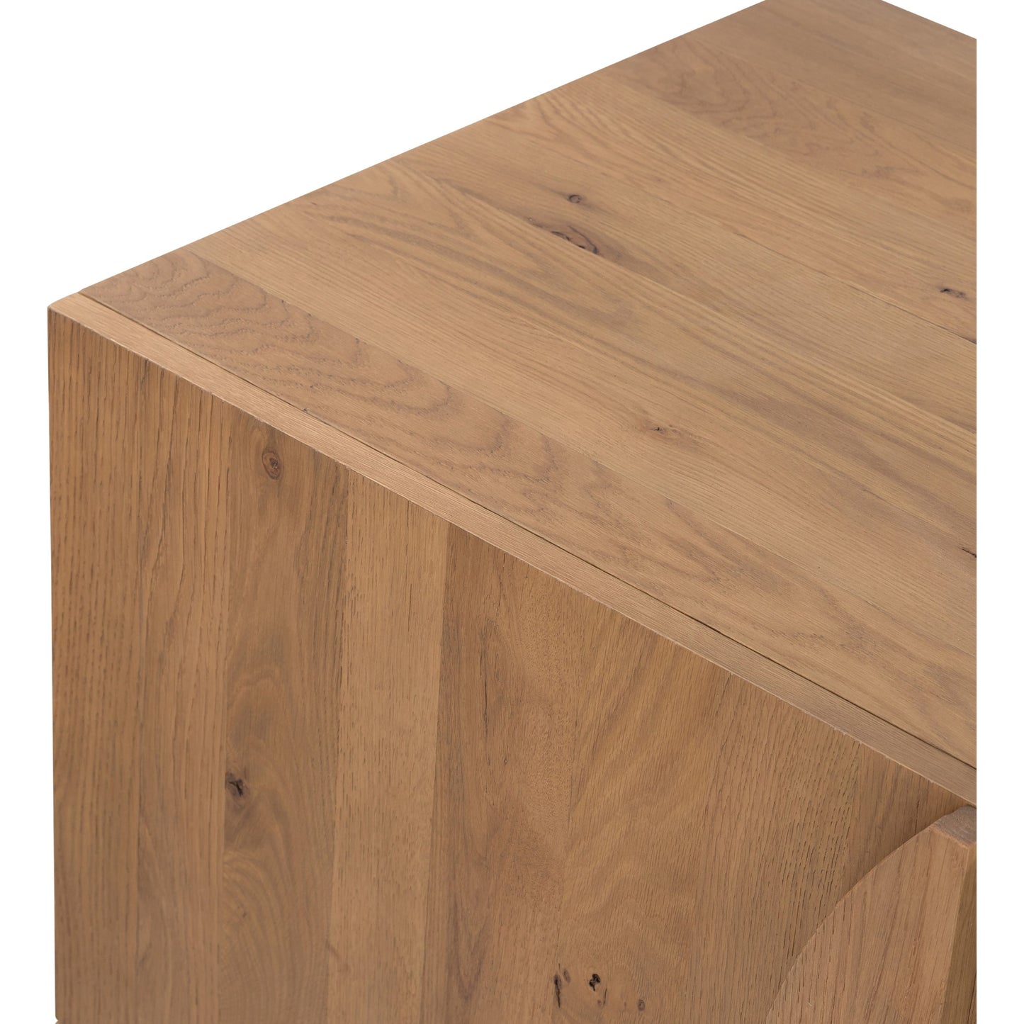 009 SI-1799948 | Additional Silo | Pickford Desk by Four Hands in dusted oak veneer, dusted oak thin veneer and dusted oak. Made from thick oak veneer in a modern style.