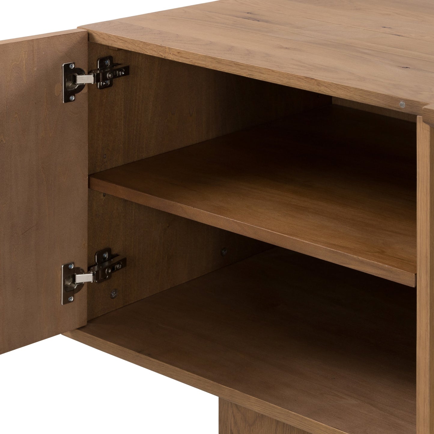 010 SI-1799948 | Additional Silo | Pickford Desk by Four Hands in dusted oak veneer, dusted oak thin veneer and dusted oak. Made from thick oak veneer in a modern style.