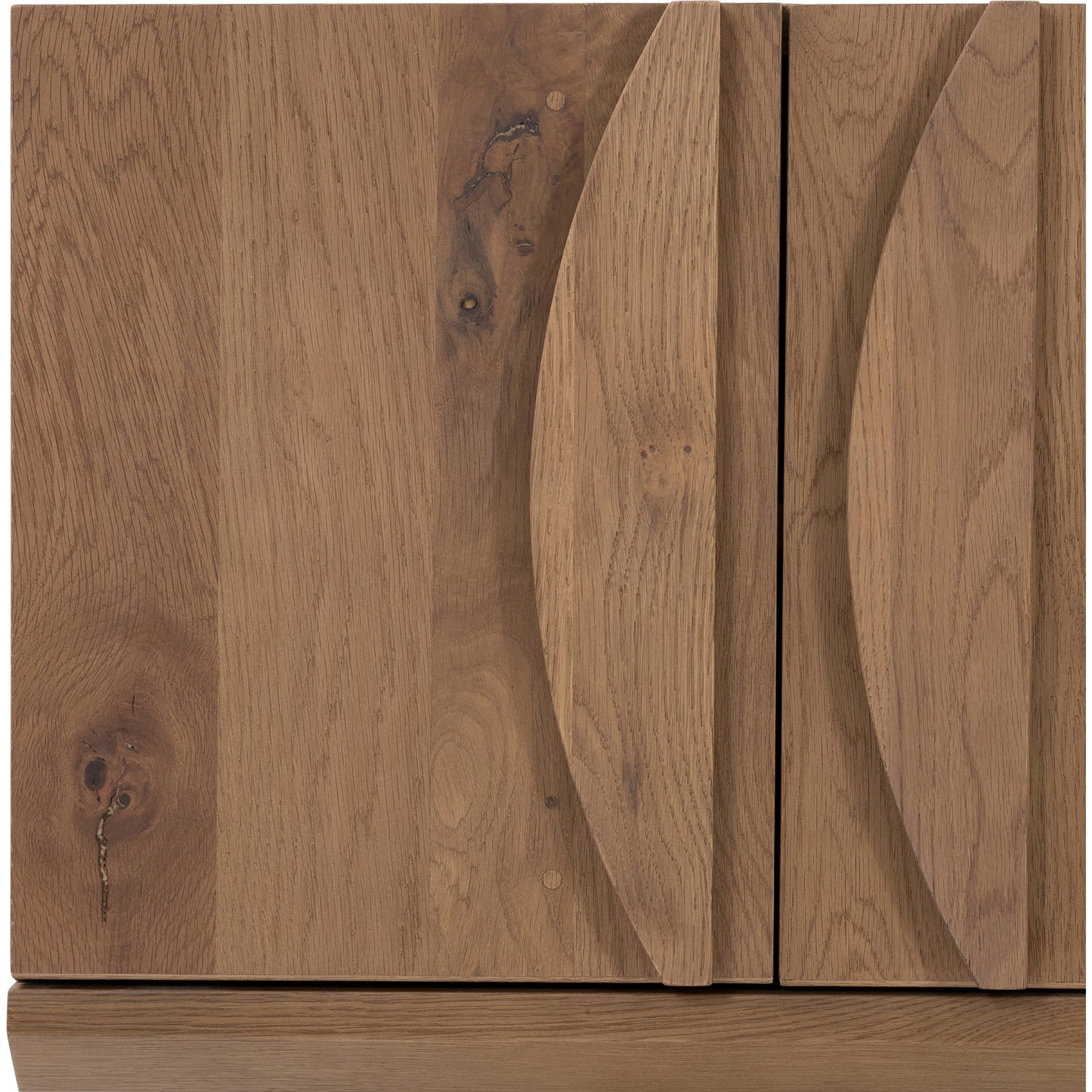 002 SI-1799950 | Additional Silo | Pickford Media Console by Four Hands in dusted oak veneer, dusted oak thin veneer and dusted oak. Made from thick oak veneer in a modern style.