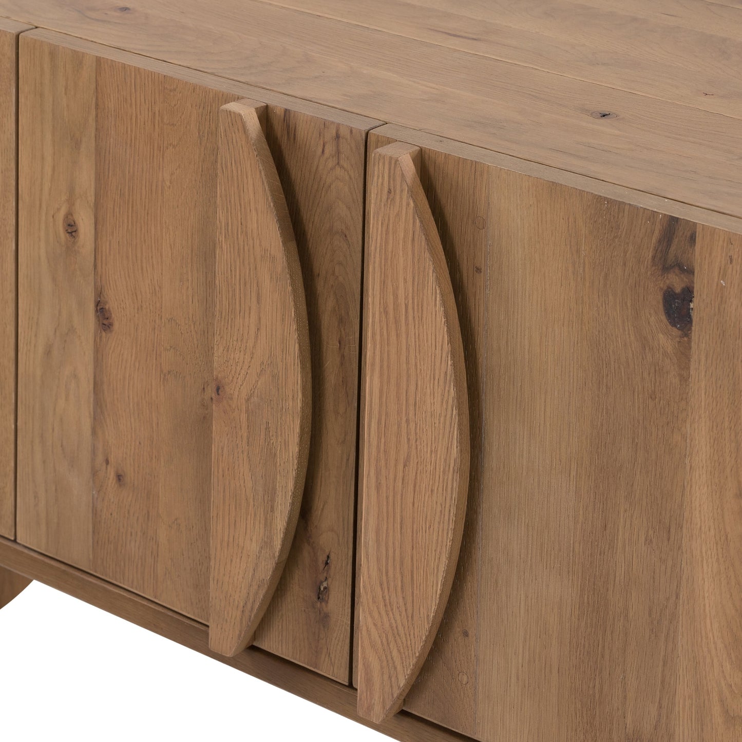 009 SI-1799950 | Additional Silo | Pickford Media Console by Four Hands in dusted oak veneer, dusted oak thin veneer and dusted oak. Made from thick oak veneer in a modern style.