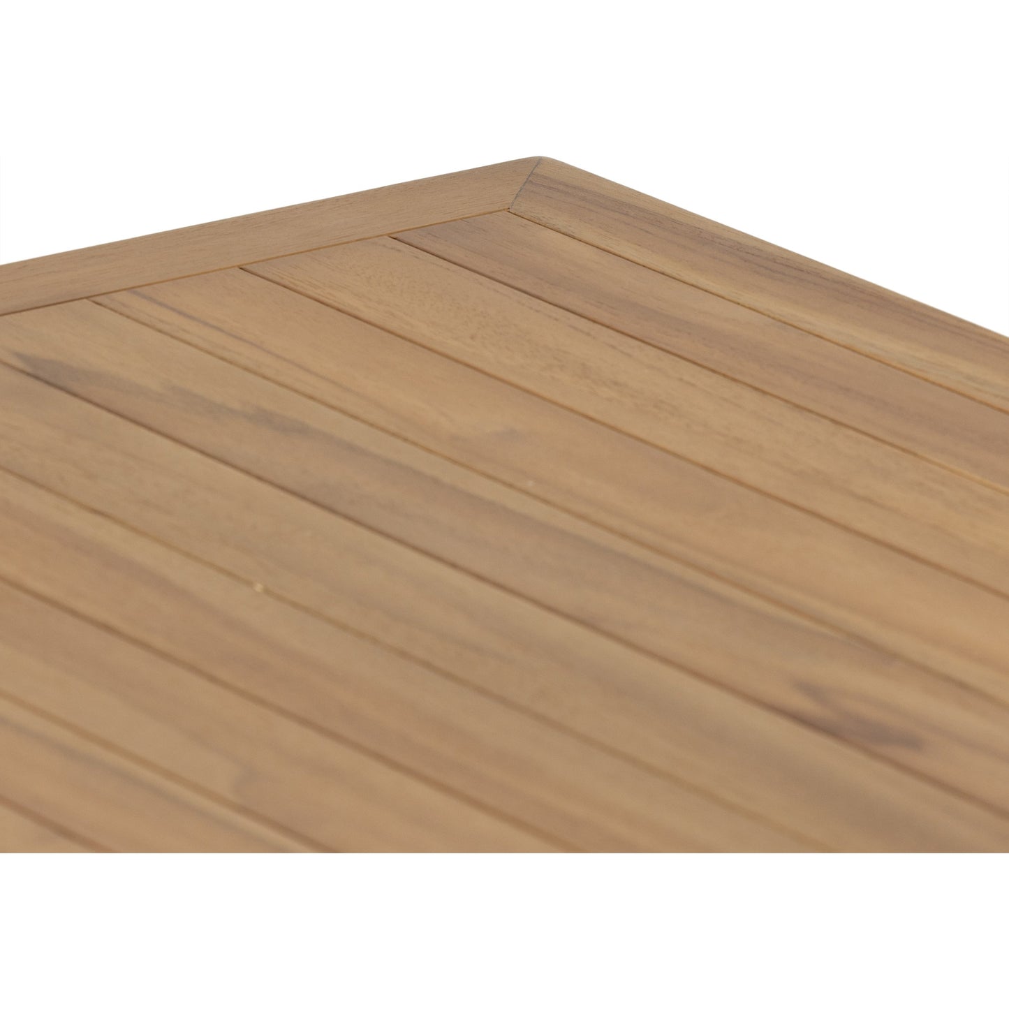 012 SI-1901418 | Additional Silo | Merit Outdoor Sideboard by Four Hands in faux rattan, natural teak. Made from solid fsc®-certified teak, 100% polyethylene in a coastal style.
