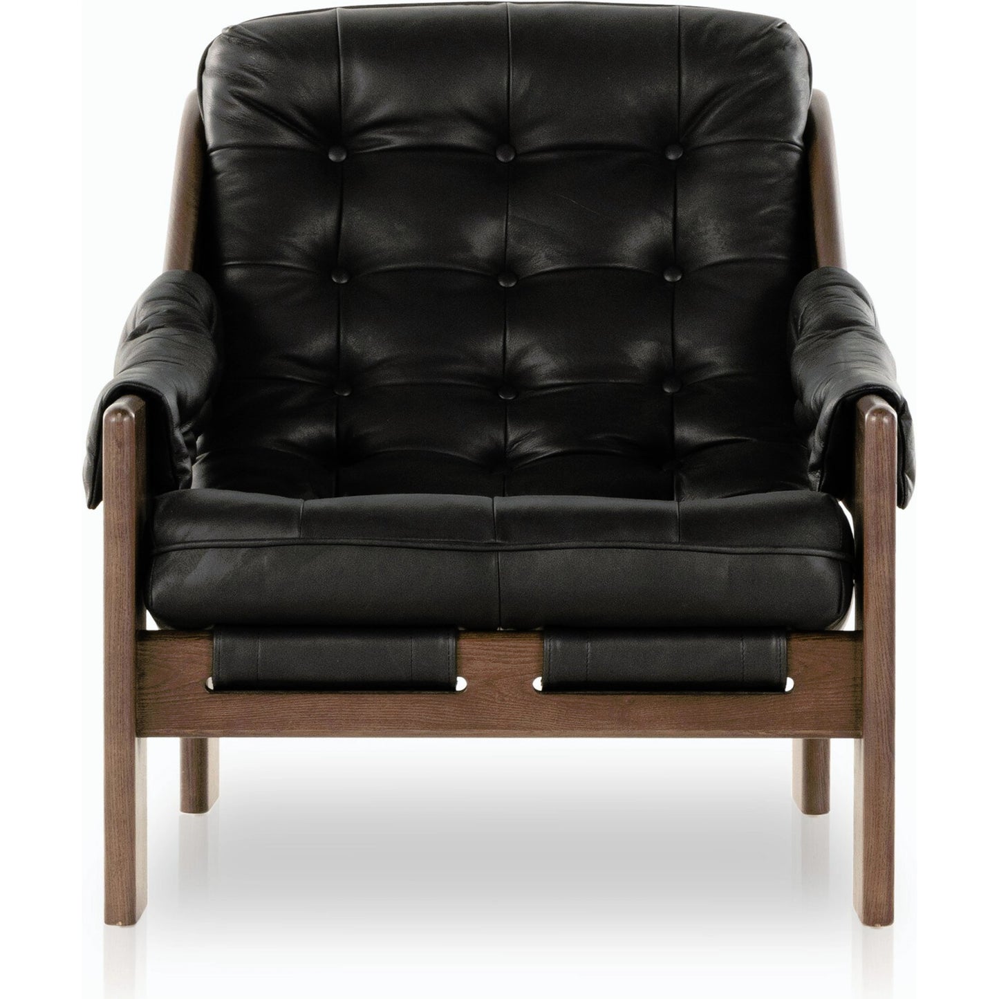 005 SI-1977354 | Additional Silo | Halston Chair by Four Hands. Made from top grain leather, solid ash, 100% polyester in a modern style.