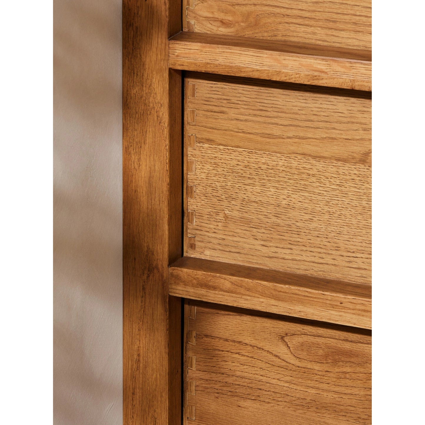 024 SI-1977549 | Lifestyle | Meadow 6 Drawer Dresser by Four Hands in tawny oak. Made from solid oak, oak veneer in a modern style.