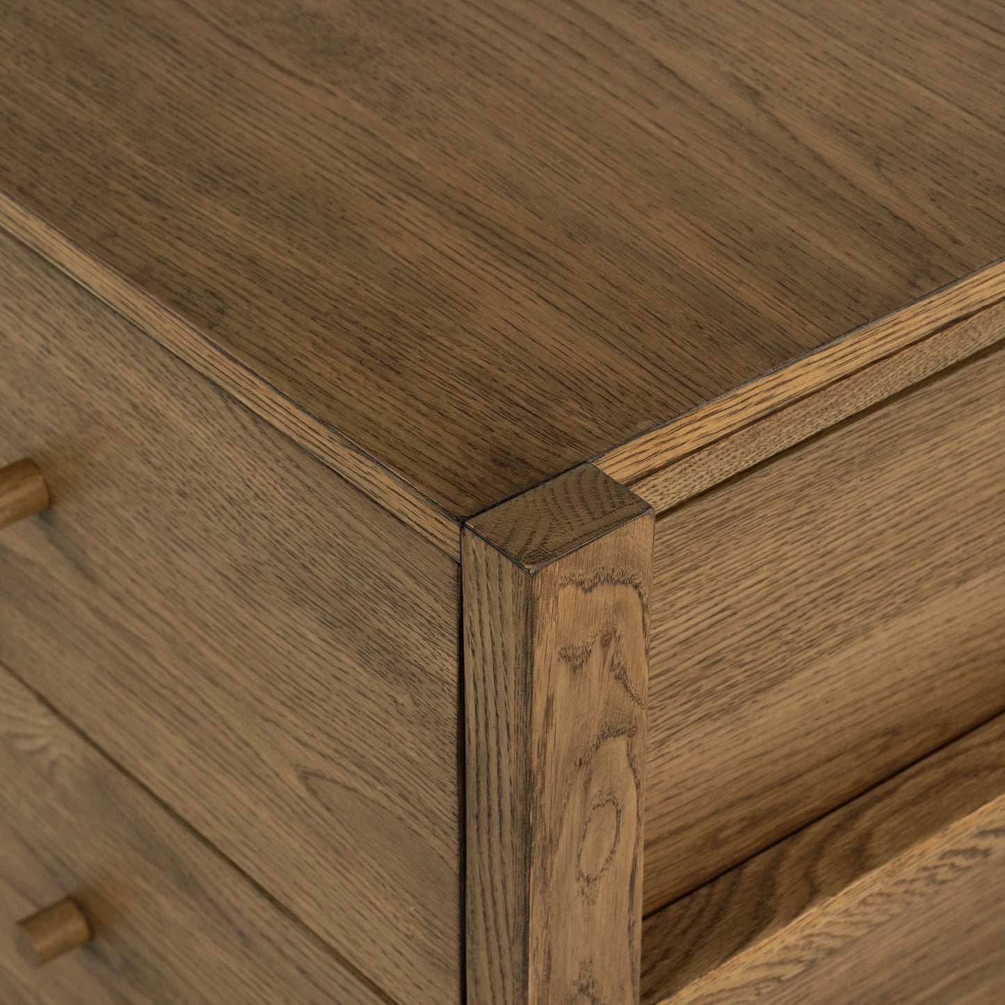 004 SI-1977553 | Additional Silo | Meadow Nightstand by Four Hands in tawny oak. Made from solid oak, oak veneer in a modern style.